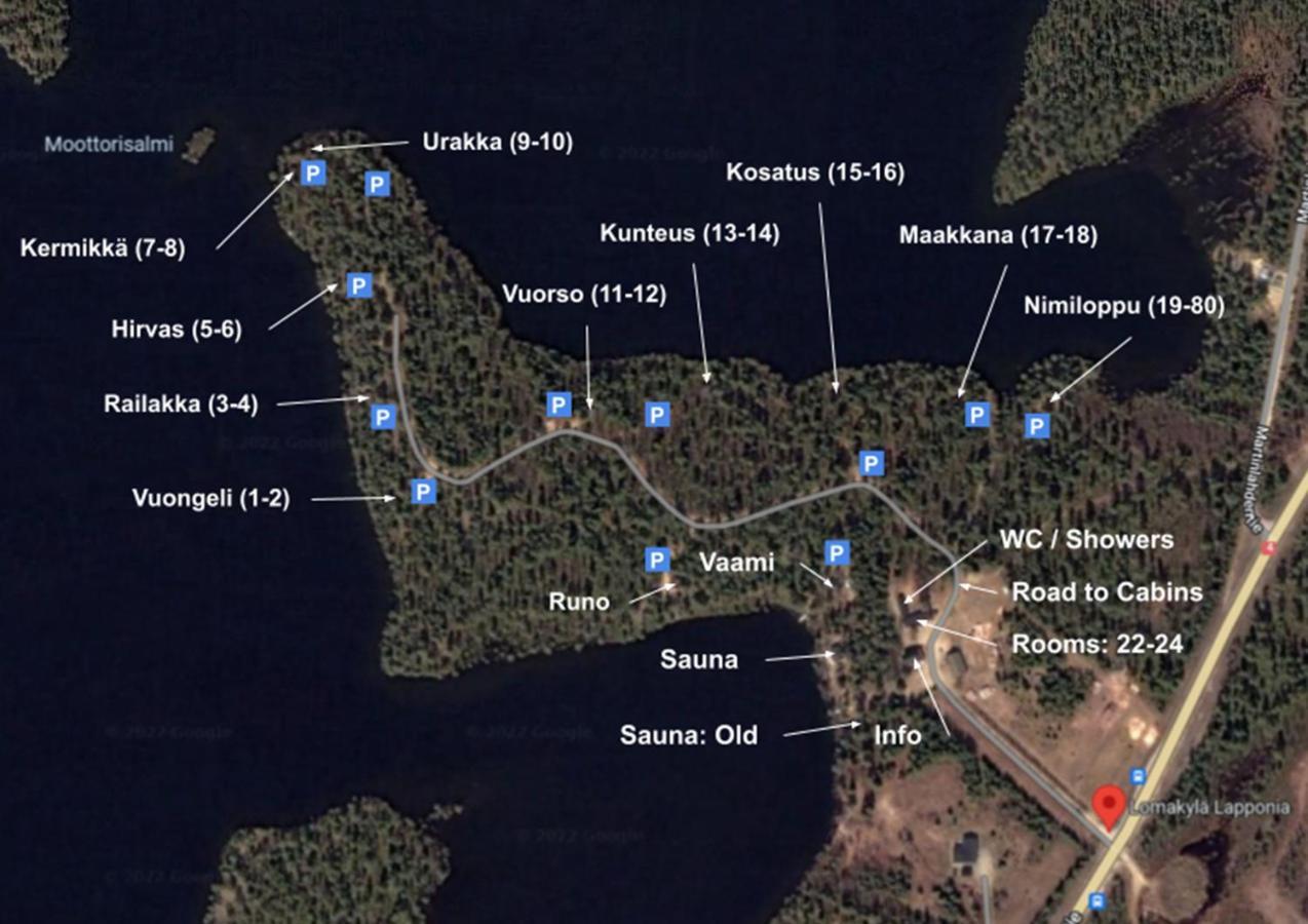 Jaktstuga Lomakylae Lapponia Enare